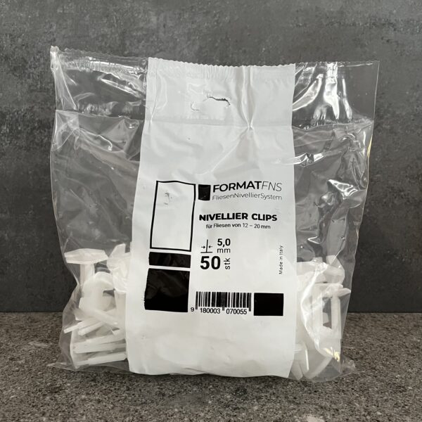 FormatFNS 5mm Laschen für Nivelliersystem 50 Stk