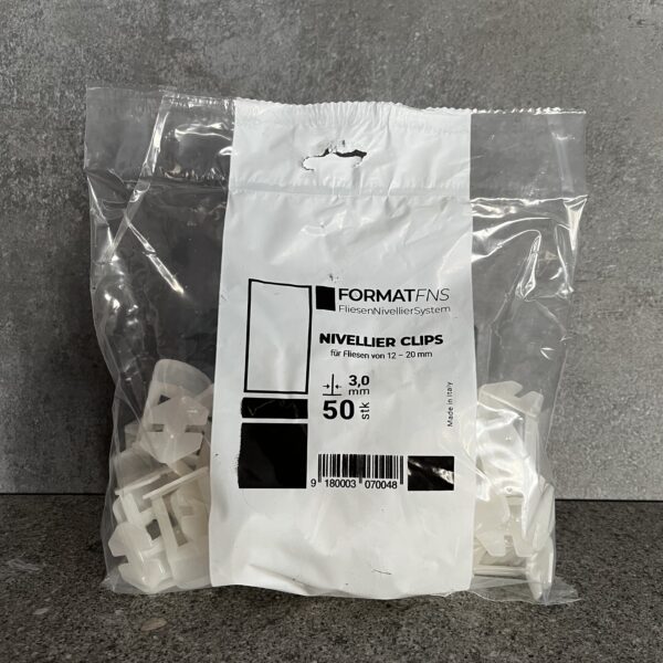FormatFNS 3mm Laschen für Nivelliersystem 50 Stk