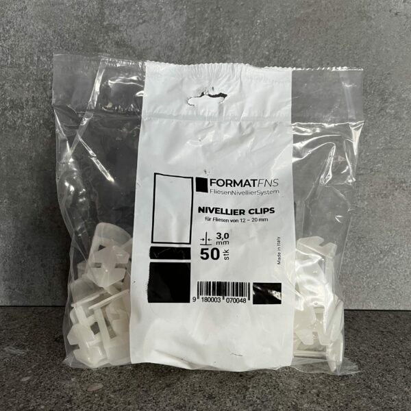 FormatFNS 3mm Laschen für Nivelliersystem 50 Stk