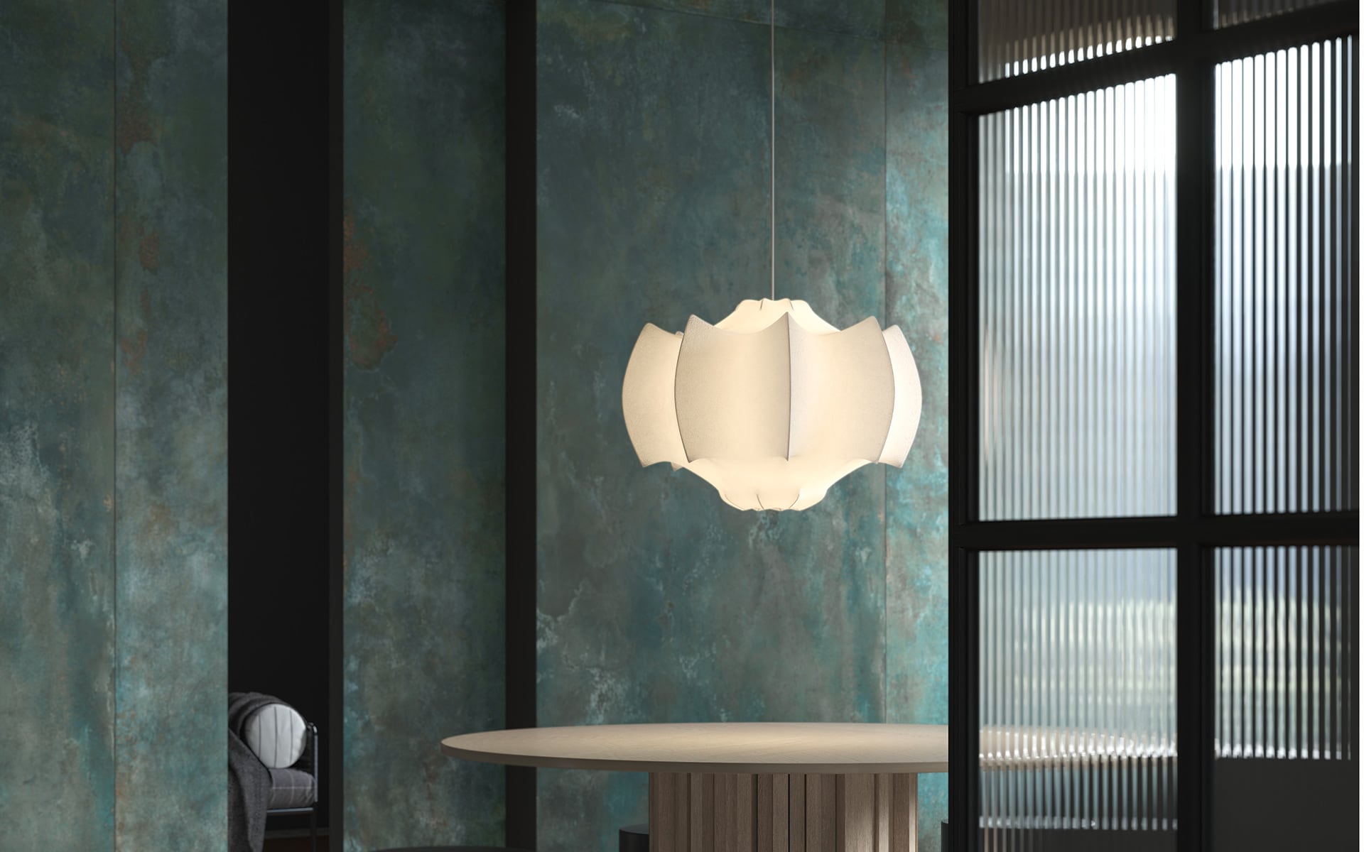 Iris Ceramica Acciaio Verderame Lapped 120x270cm – Bild 3