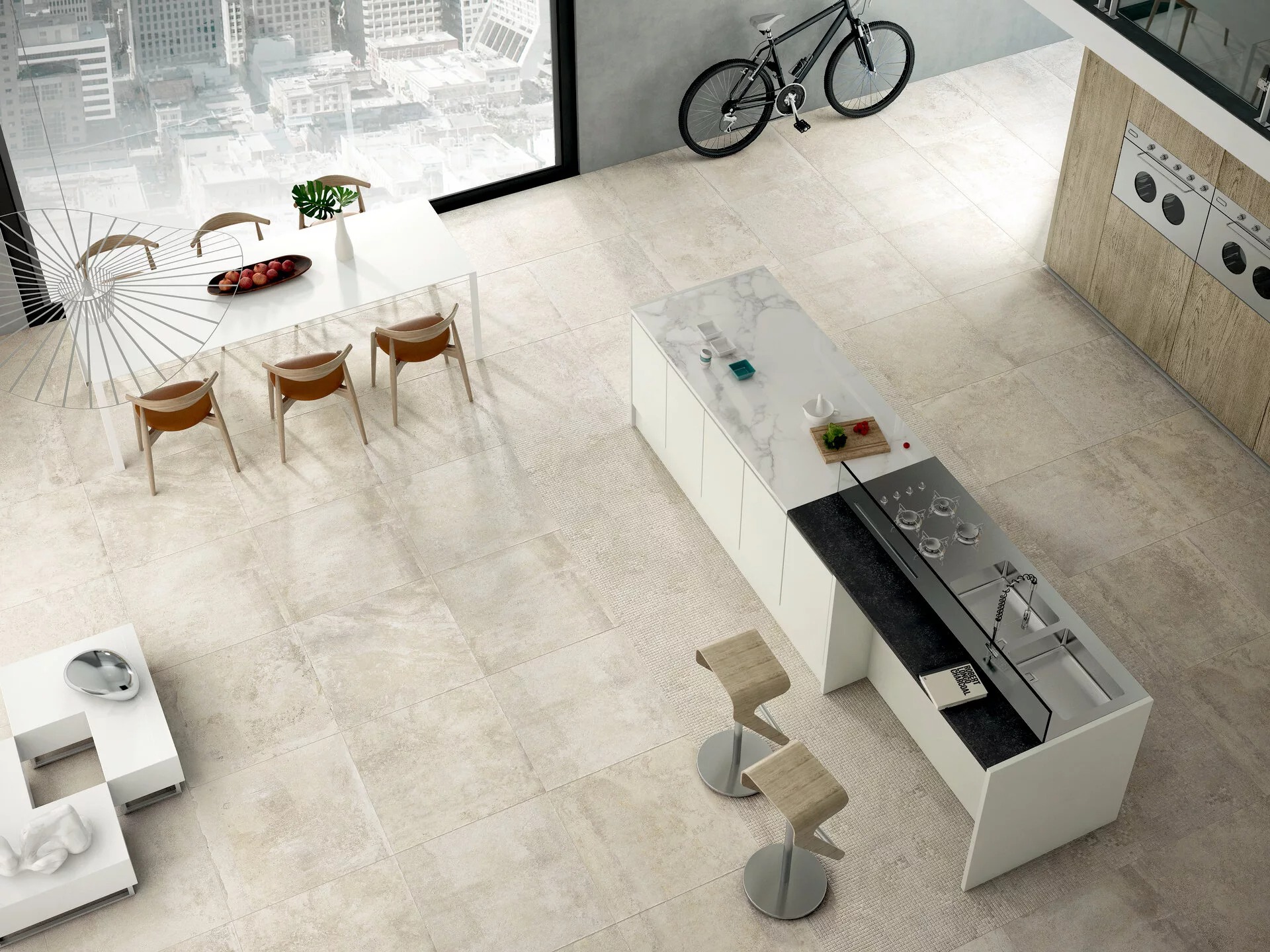 Always Bianco 60x60cm – Bild 2