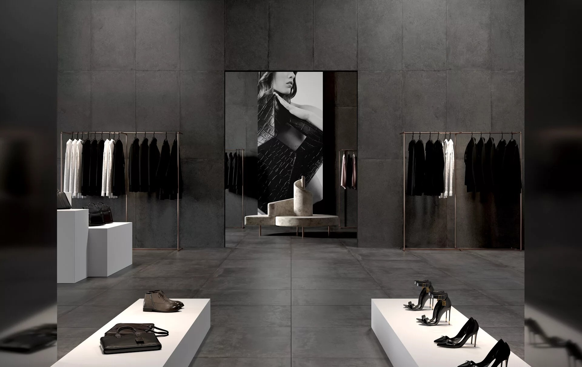 Materika Nero natur 60x60cm – Bild 3