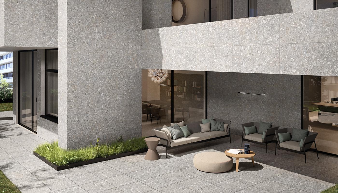 Ergon Lombarda Grigio rett.matt 60x60cm – Bild 2