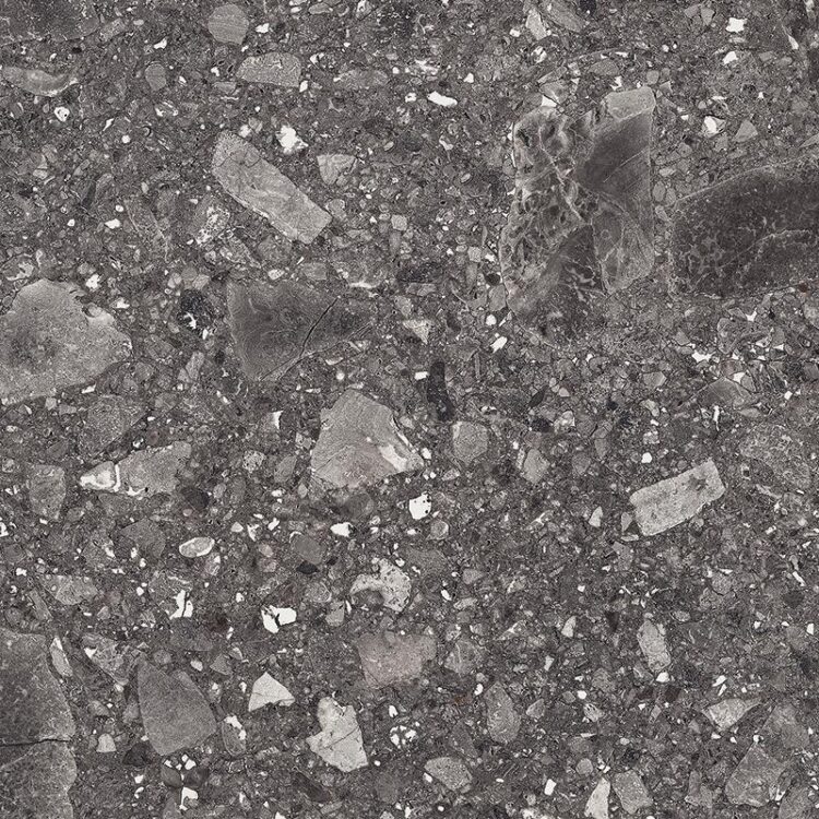 Ergon Lombarda Nero rett.matt 60x60cm