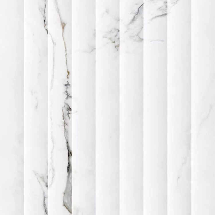 Cellini Flächendekor Relief weiß 60x30cm