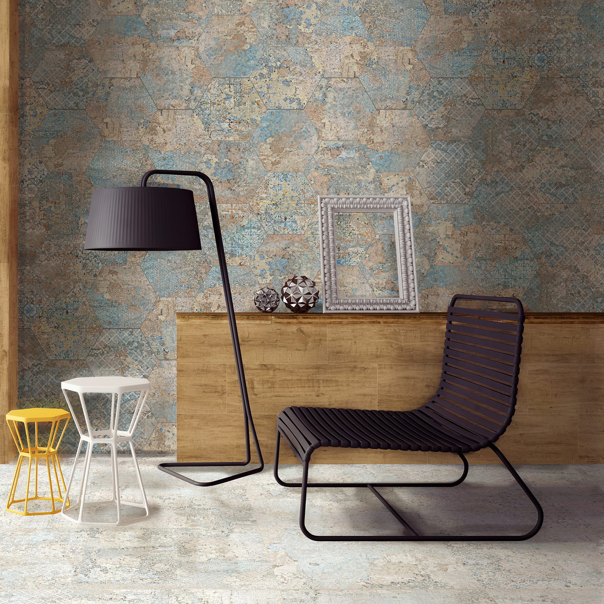 Aparici Carpet Sand Natural 100x100cm – Bild 5