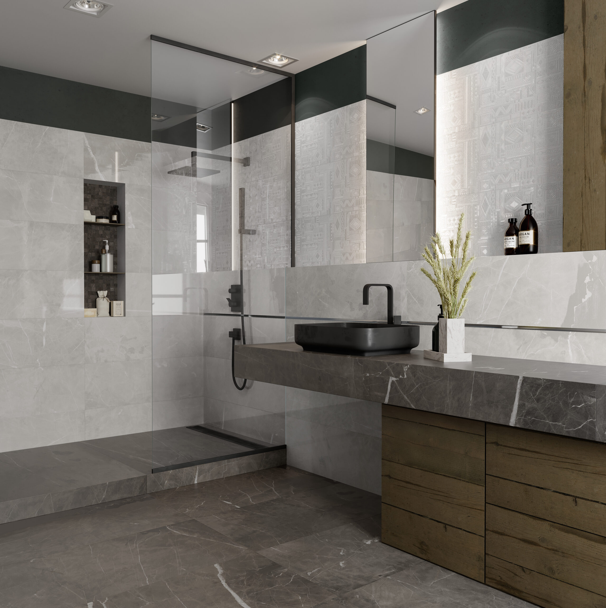 Aparici D-Stone Ash Lekue 50x100cm – Bild 9