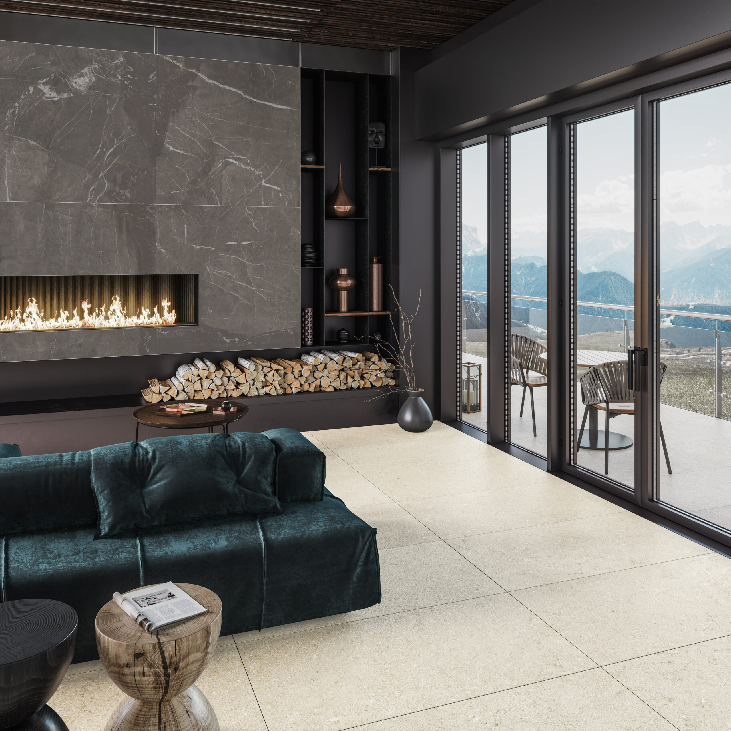 Aparici D-Stone Ash Lekue 50x100cm – Bild 6