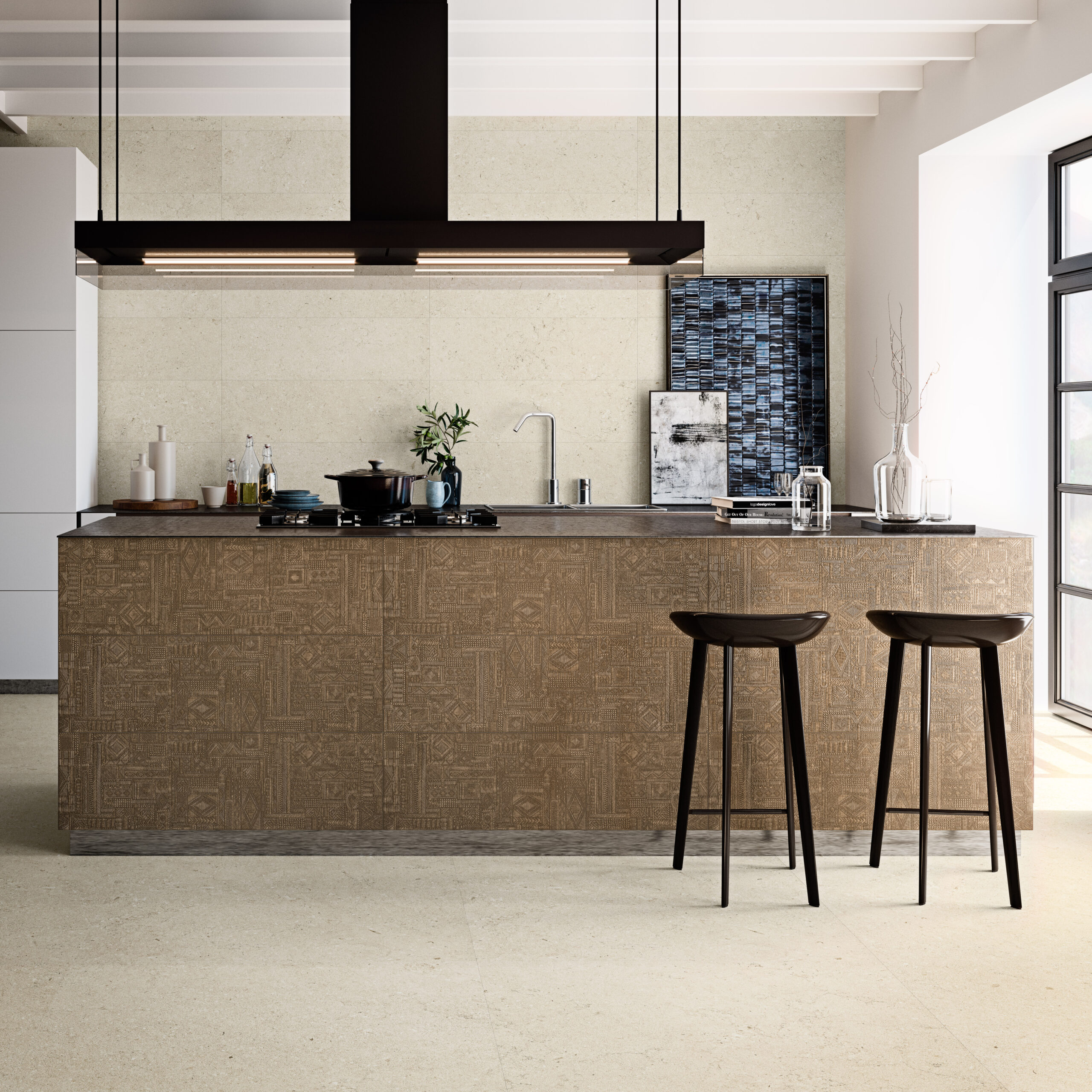 Aparici D-Stone Ash Lekue 50x100cm – Bild 3