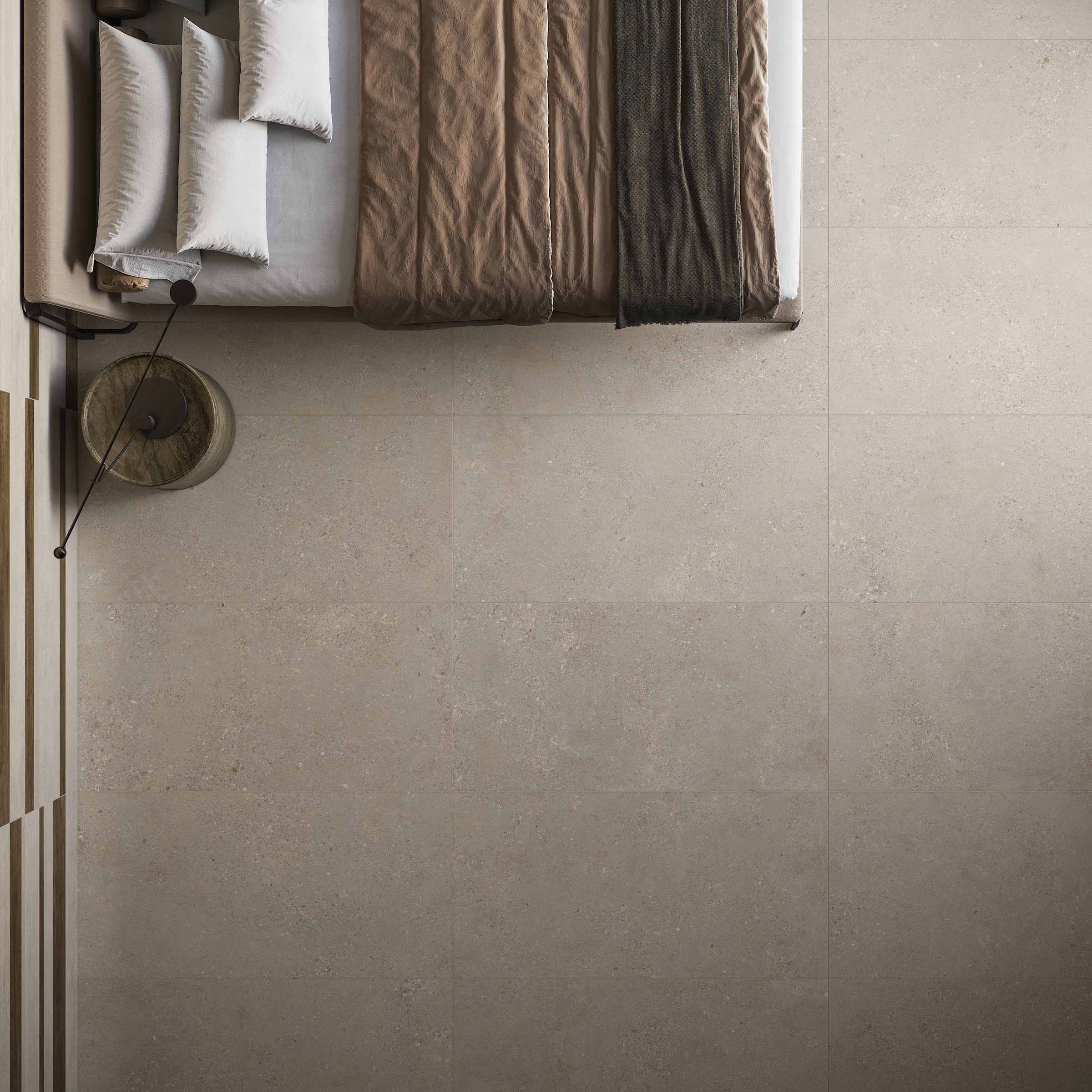 RAK Ceramics Creative Concrete Beige Matt 120x120 cm – Bild 2